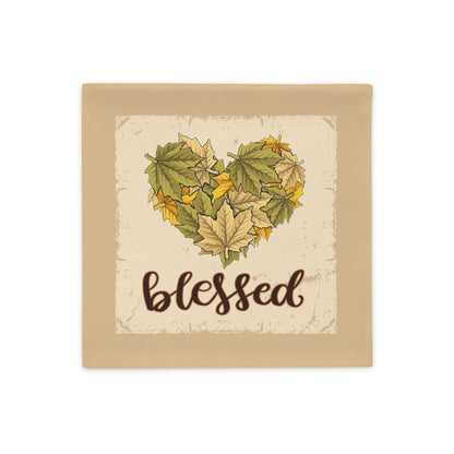 Thanksgiving Blessed Pillow Case