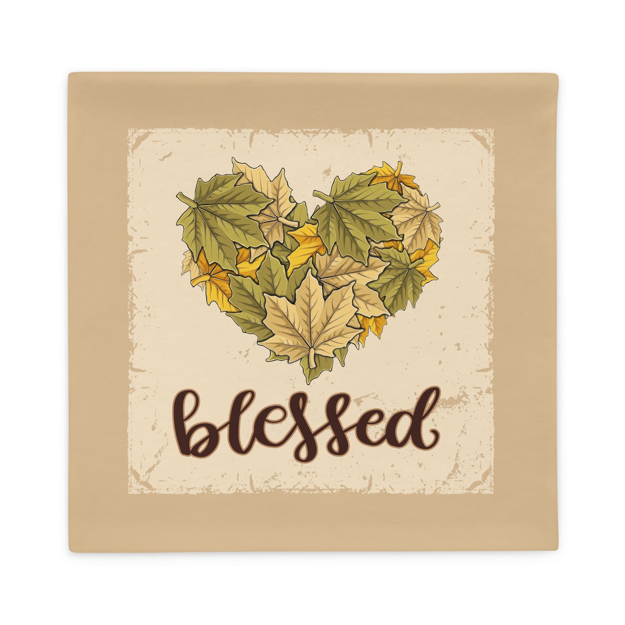 Thanksgiving Blessed Pillow Case