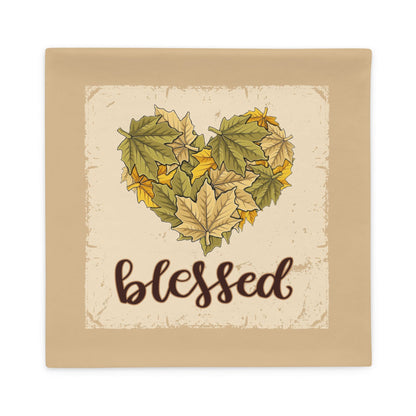 Thanksgiving Blessed Pillow Case