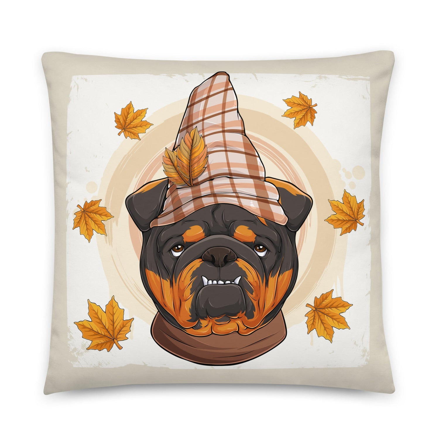 Thanksgiving Falling Leaves Pillow