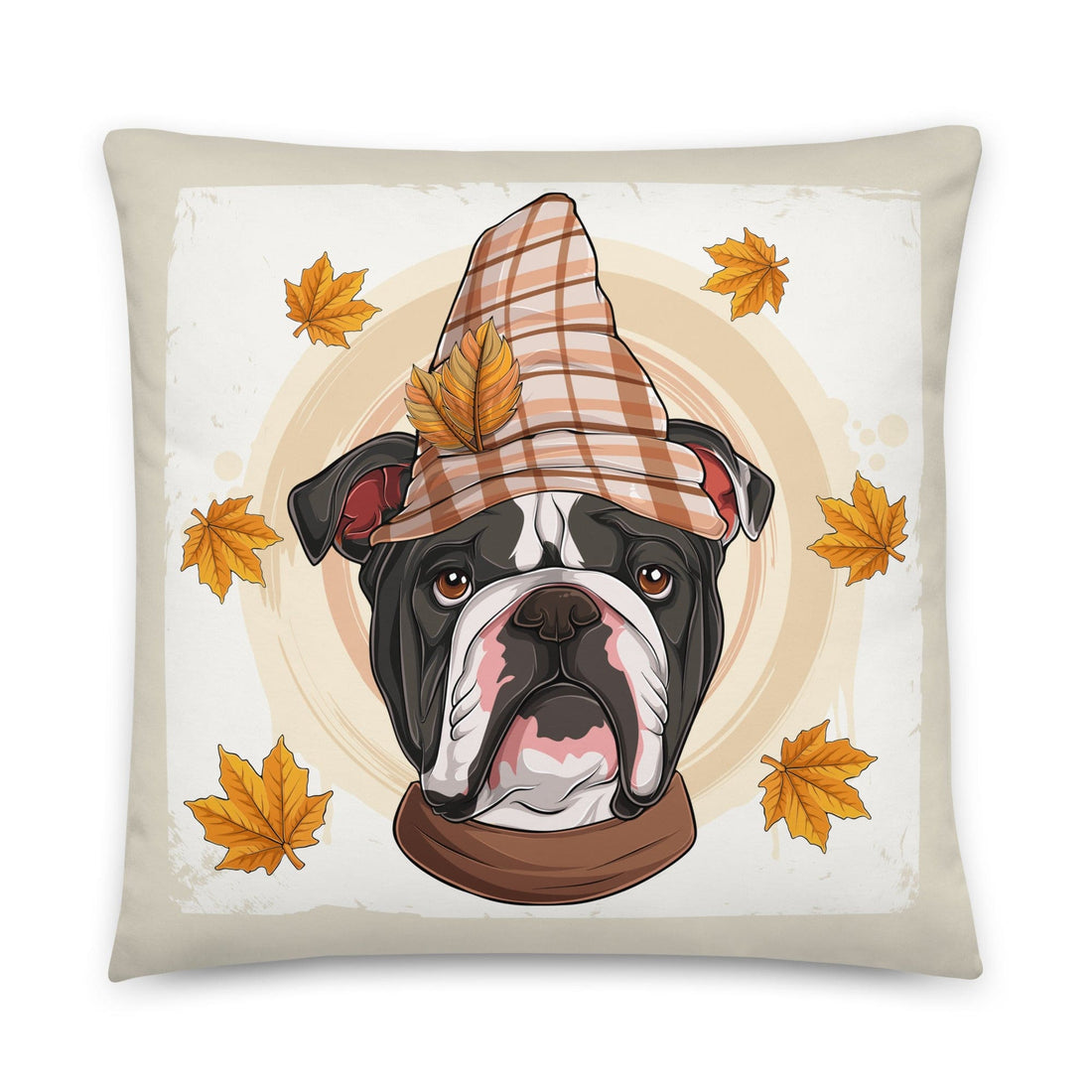 Thanksgiving Falling Leaves Pillow