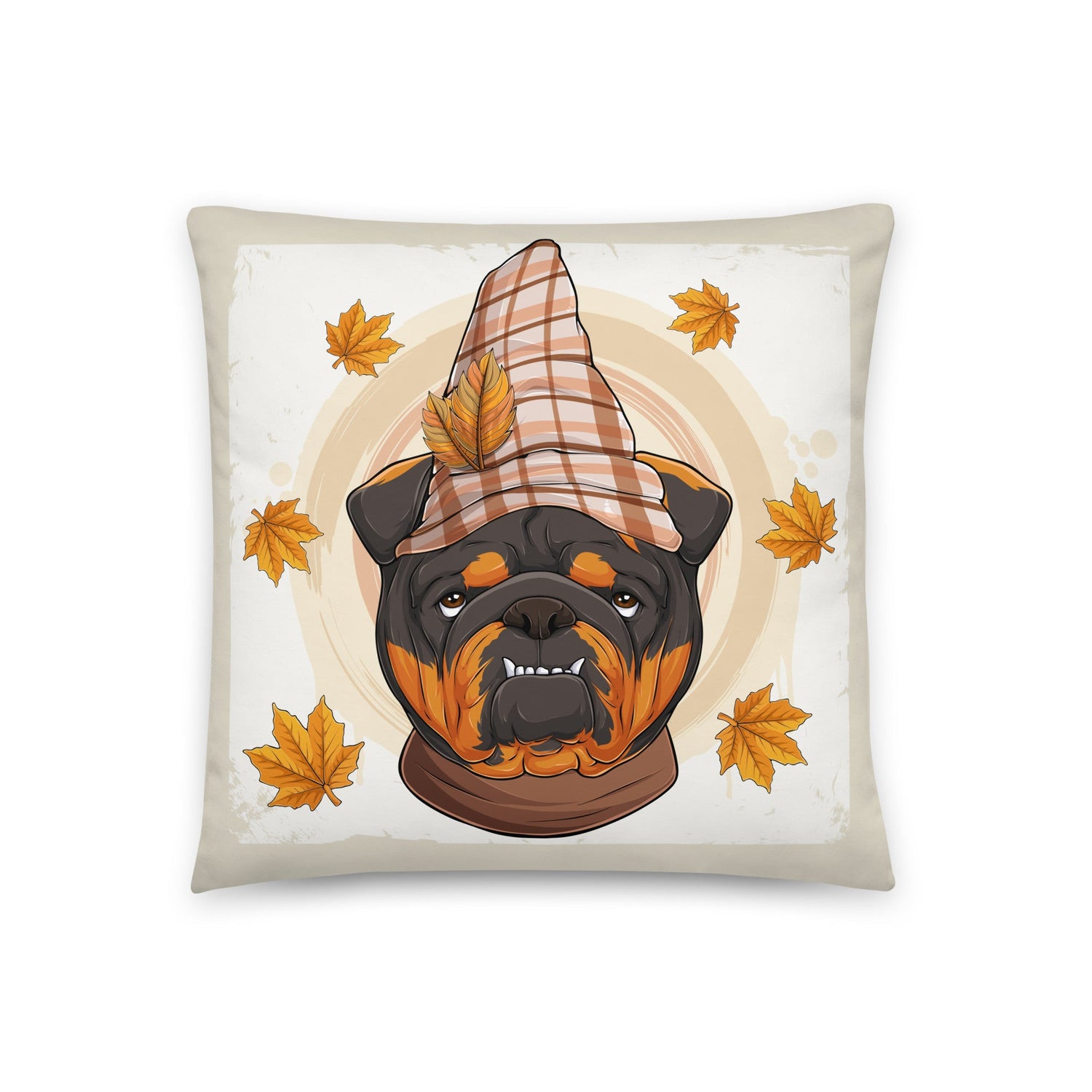 Thanksgiving Falling Leaves Pillow