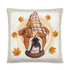 Thanksgiving Falling Leaves Pillow