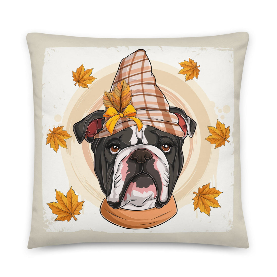 Thanksgiving Falling Leaves Pillow