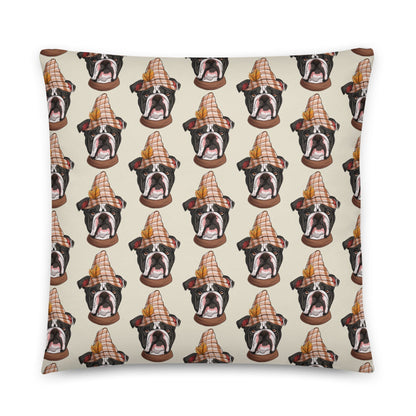 Thanksgiving Falling Leaves Pillow