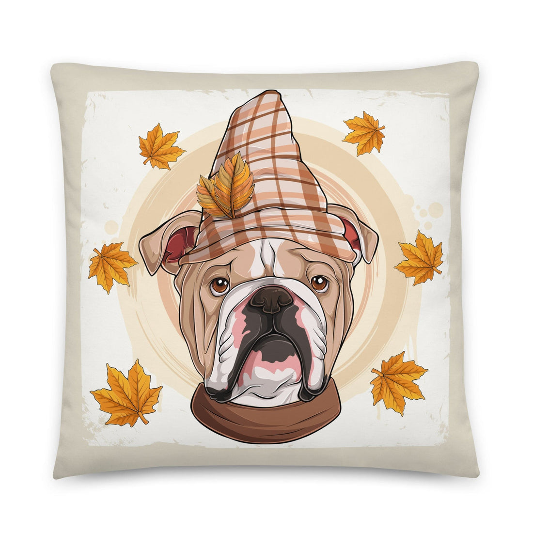 Thanksgiving Falling Leaves Pillow