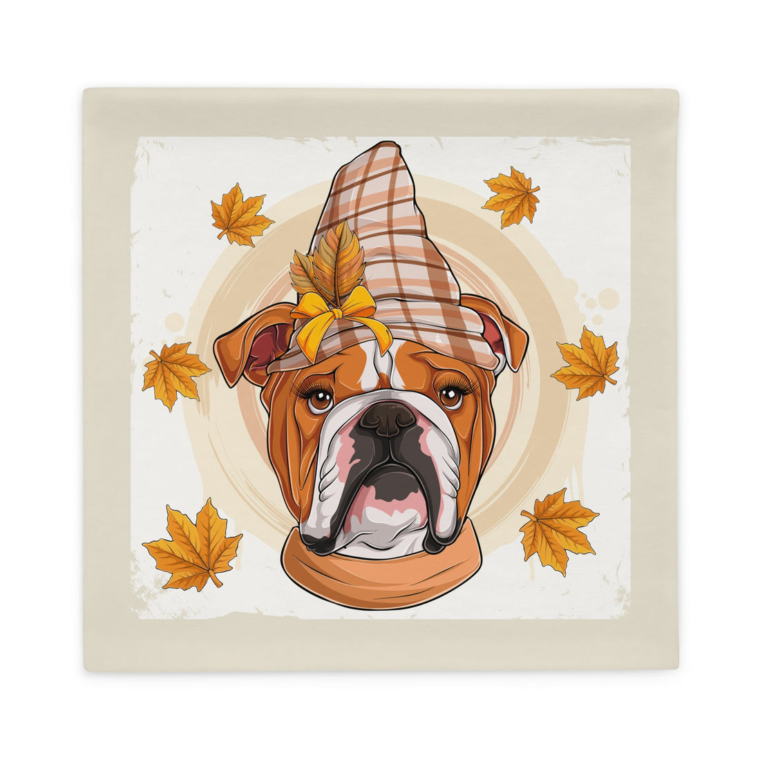 Thanksgiving Falling Leaves Pillow Case