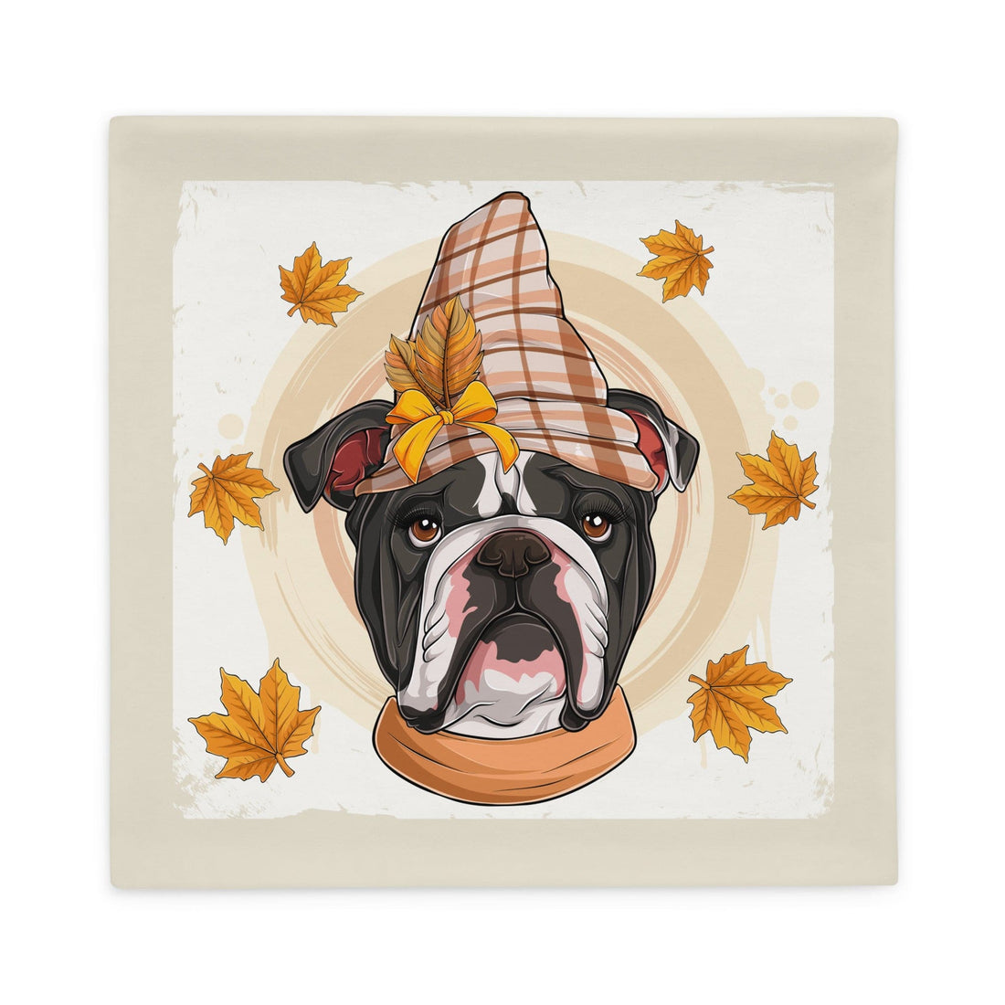 Thanksgiving Falling Leaves Pillow Case