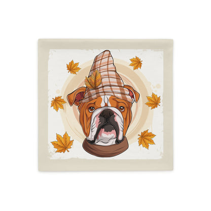 Thanksgiving Falling Leaves Pillow Case