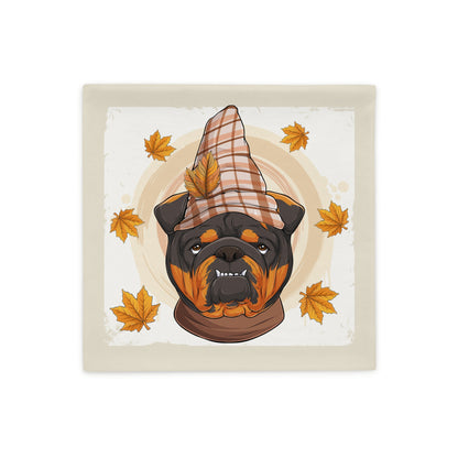 Thanksgiving Falling Leaves Pillow Case