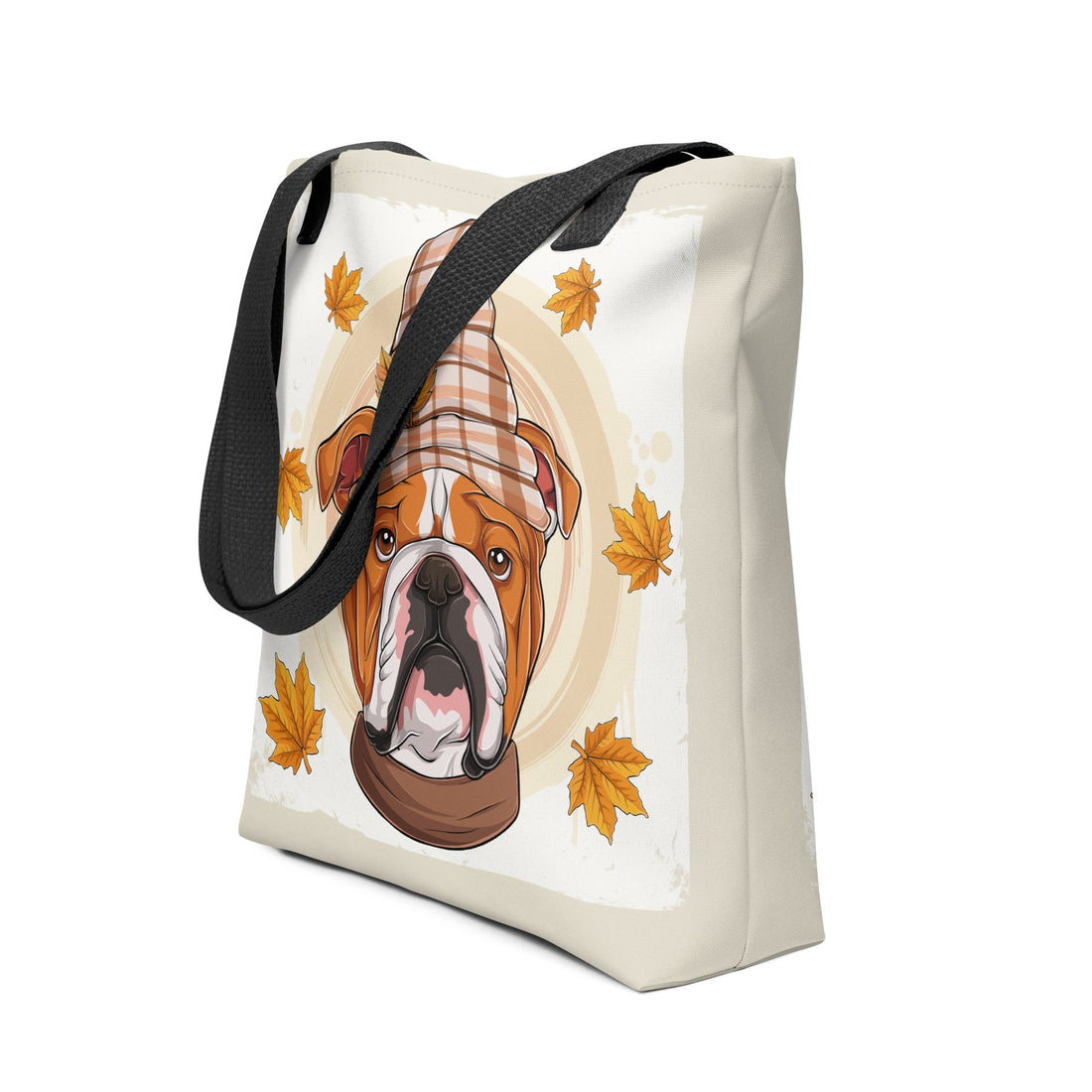 Thanksgiving Falling Leaves Tote Bag