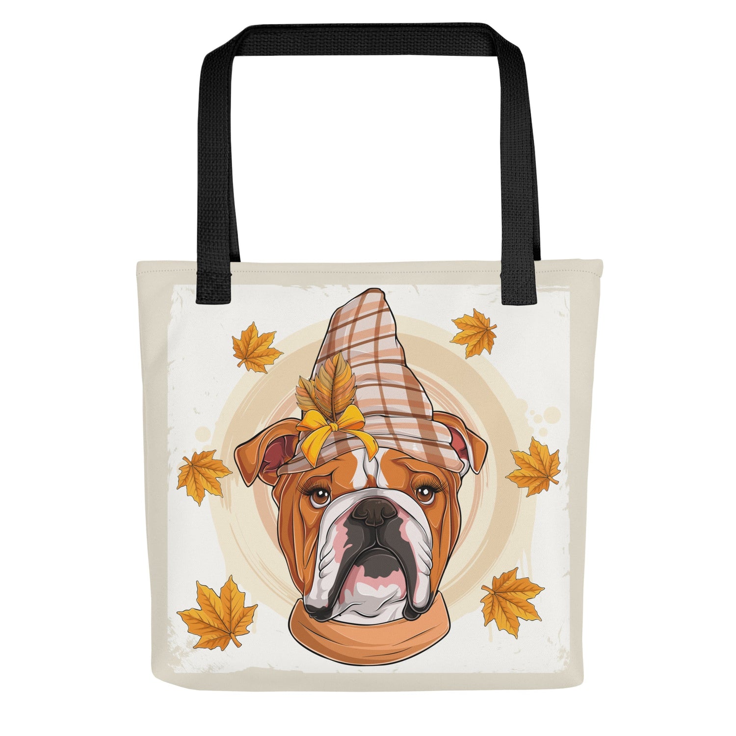 Thanksgiving Falling Leaves Tote Bag