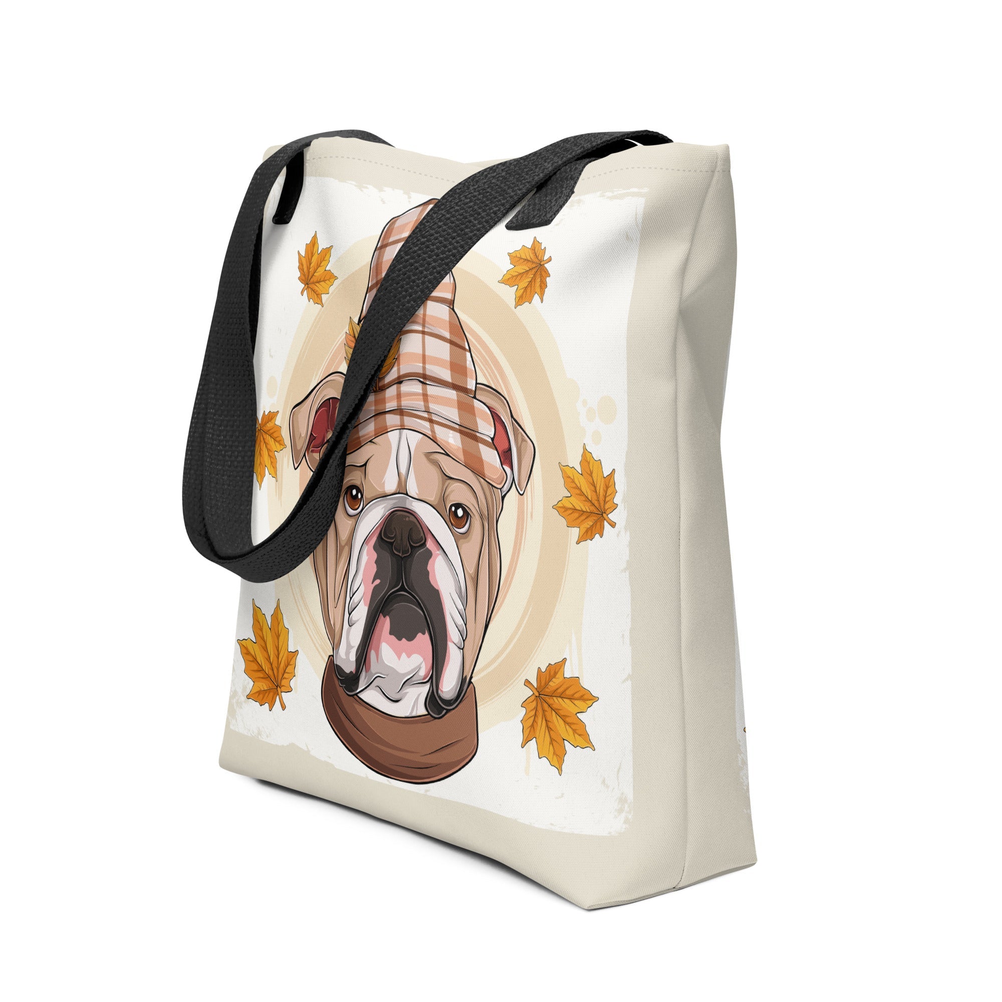 Thanksgiving Falling Leaves Tote Bag