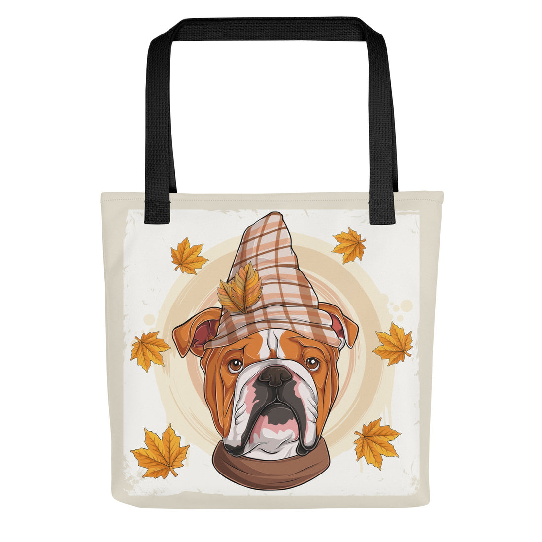 Thanksgiving Falling Leaves Tote Bag