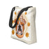 Thanksgiving Falling Leaves Tote Bag