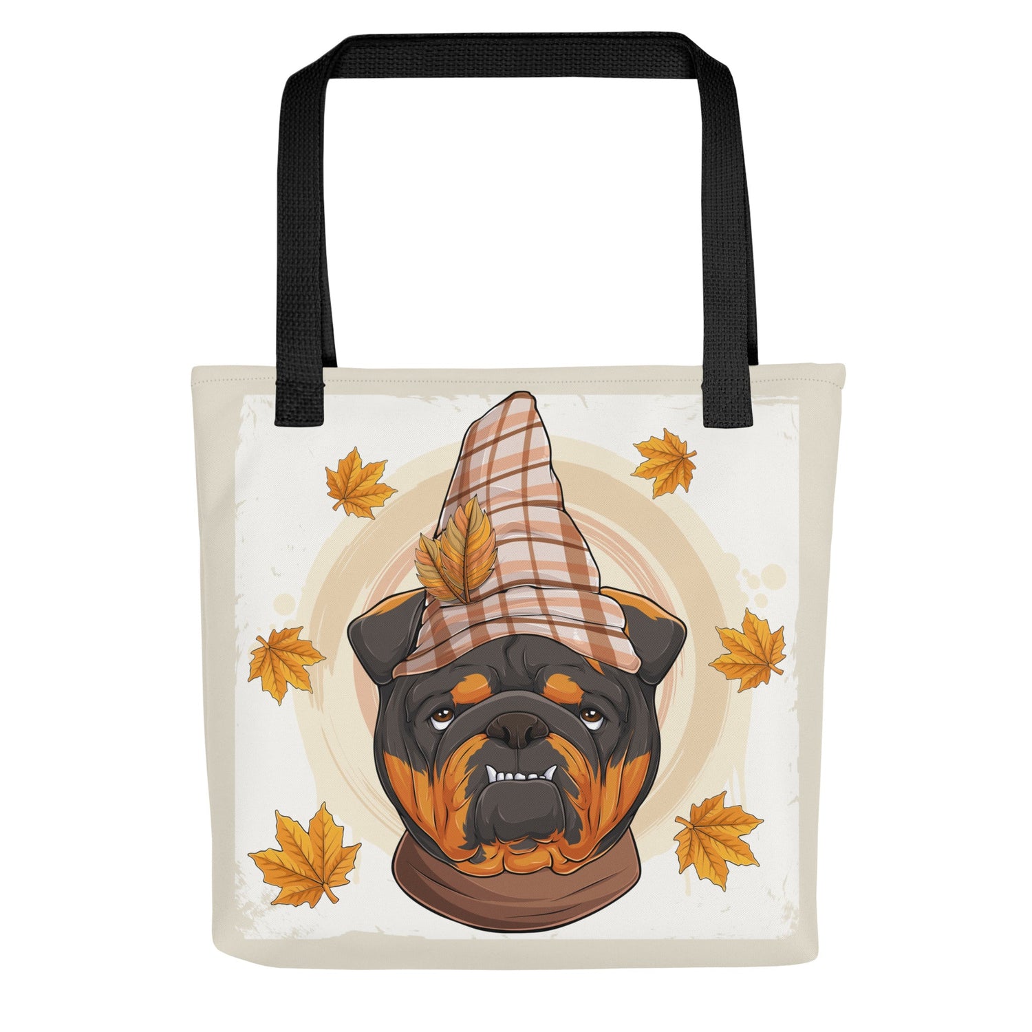 Thanksgiving Falling Leaves Tote Bag