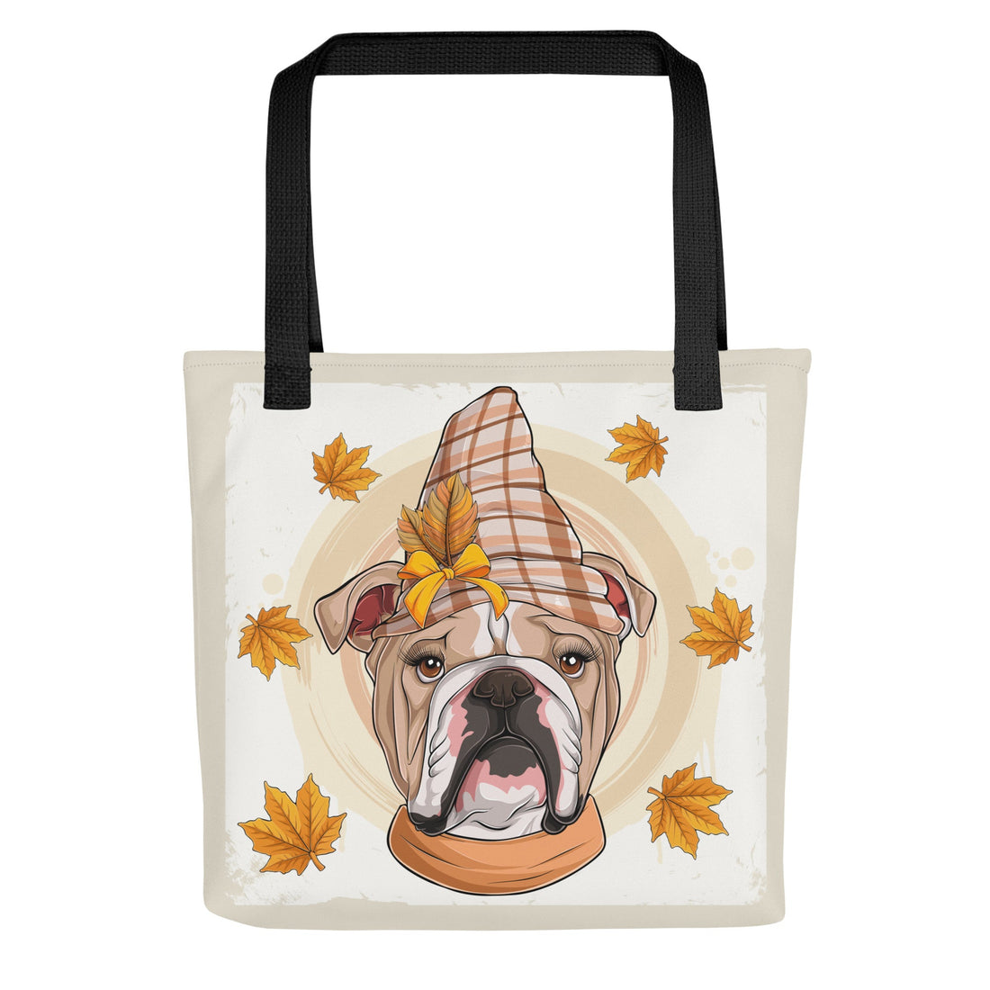 Thanksgiving Falling Leaves Tote Bag