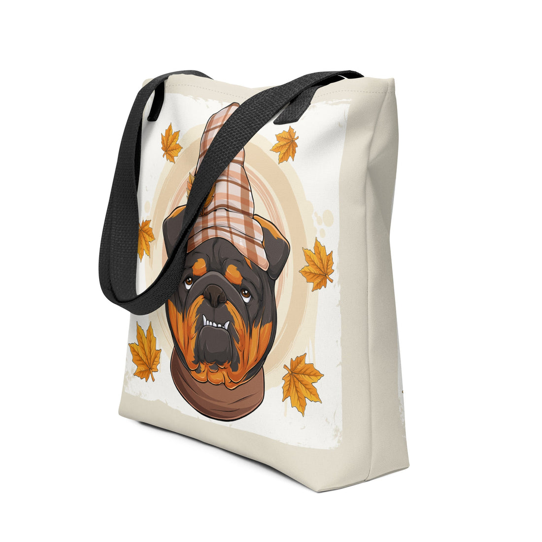 Thanksgiving Falling Leaves Tote Bag