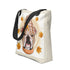 Thanksgiving Falling Leaves Tote Bag