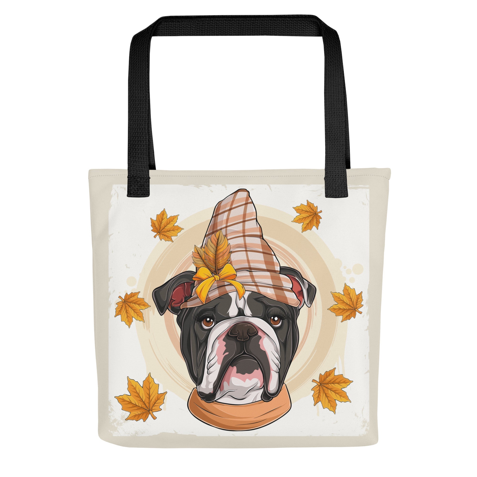 Thanksgiving Falling Leaves Tote Bag