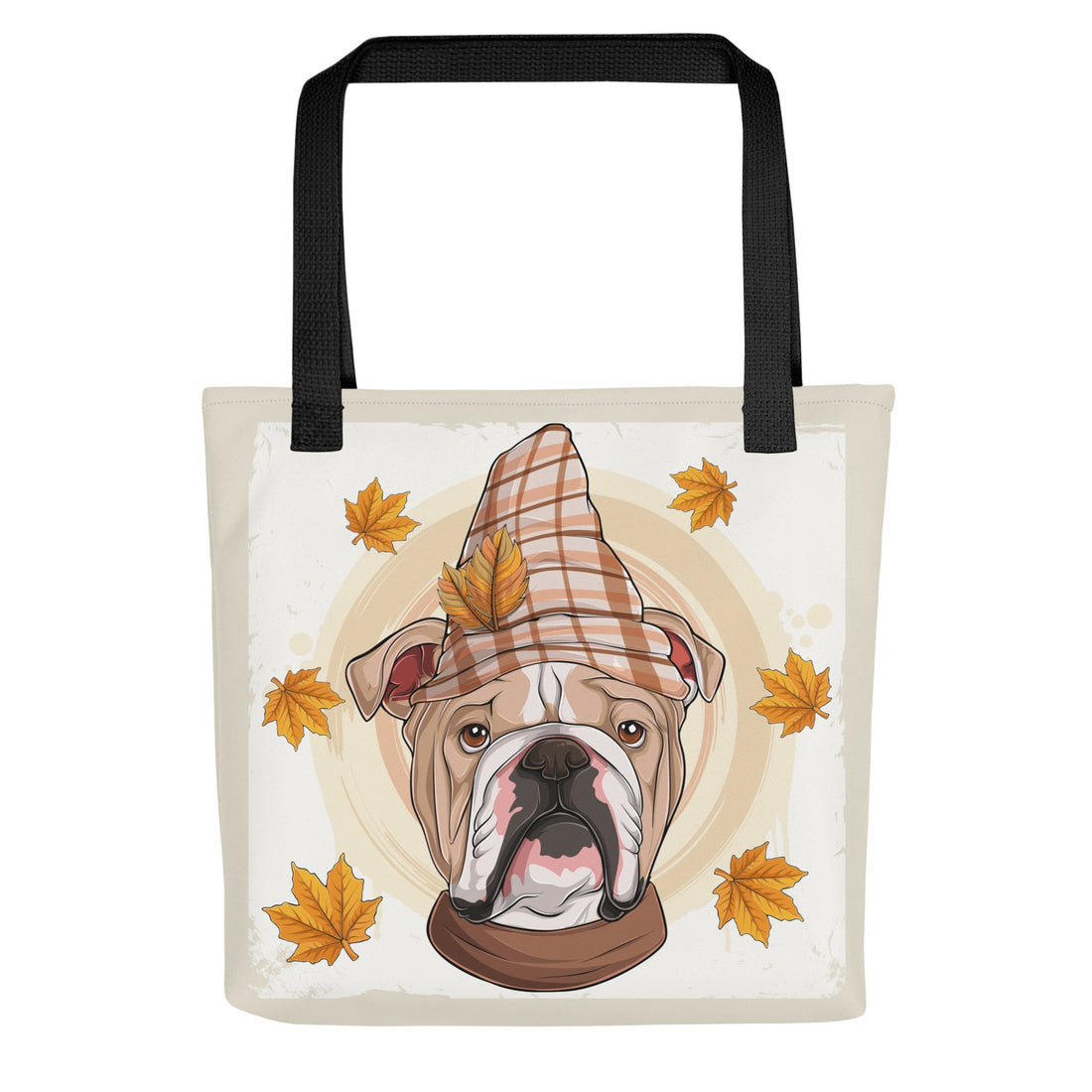 Thanksgiving Falling Leaves Tote Bag