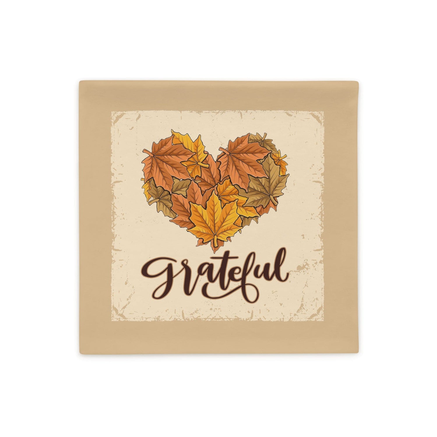 Thanksgiving Grateful Pillow Case