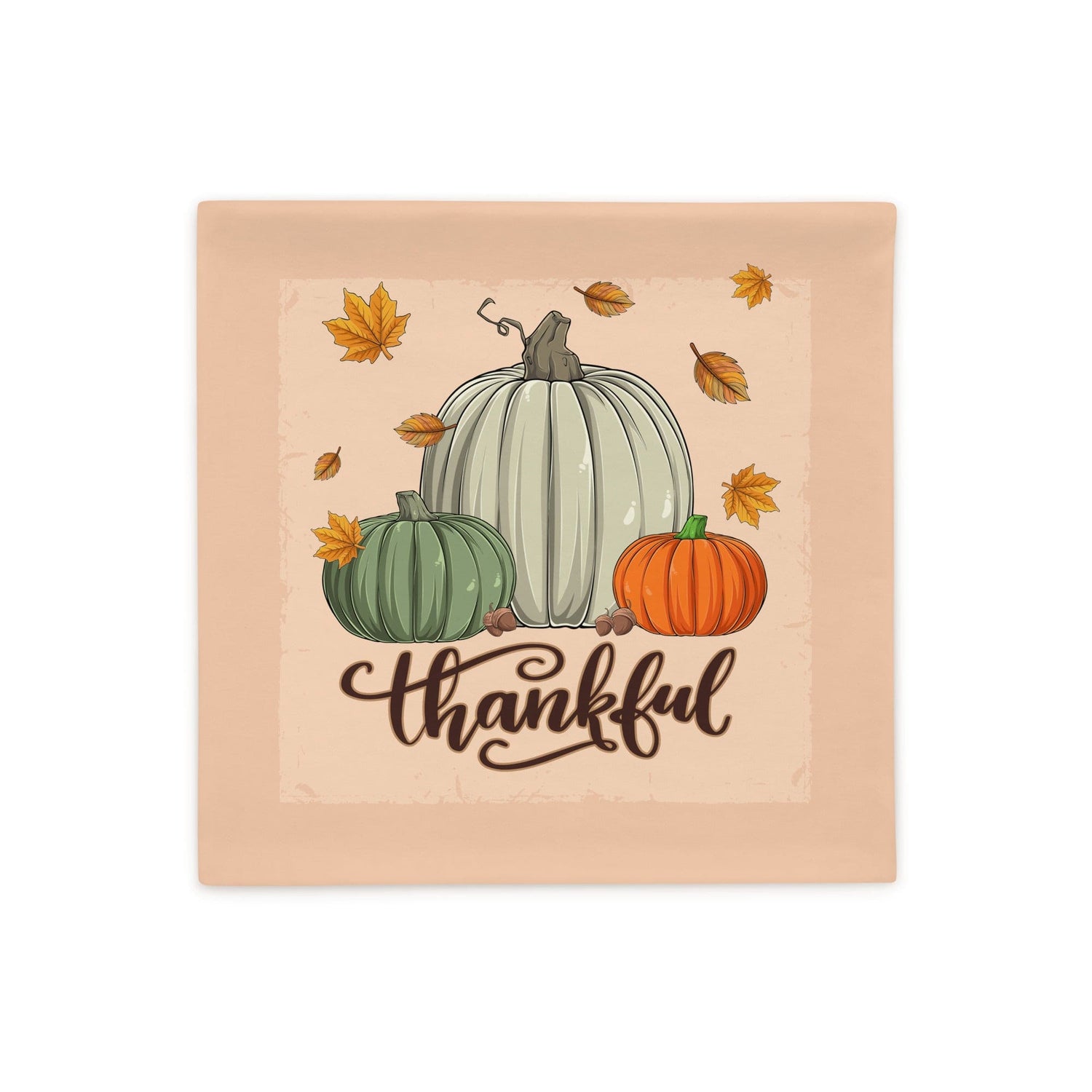 Thanksgiving Thankful Pillow Case