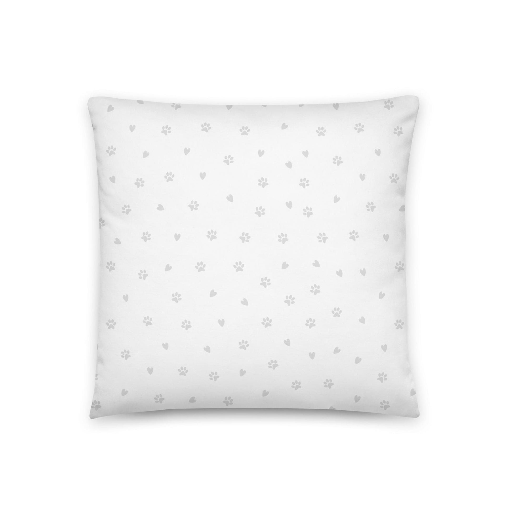 "The Best Things In Life Are Rescued" Female French Bulldog Throw Pillow | B&W Colored with Spina Bifida