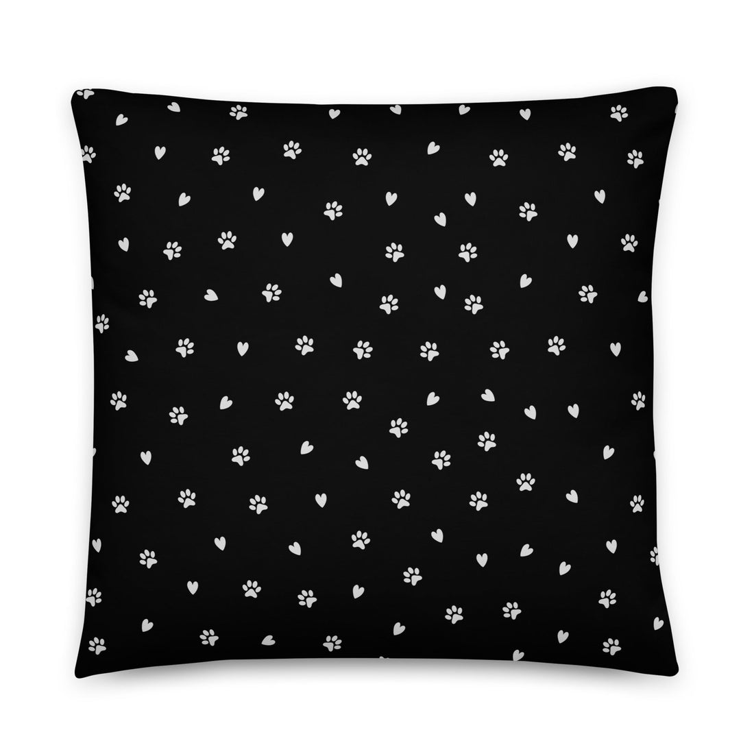 &quot;The Best Things In Life Are Rescued&quot; Female French Bulldog Throw Pillow | B&amp;W Colored with Spina Bifida