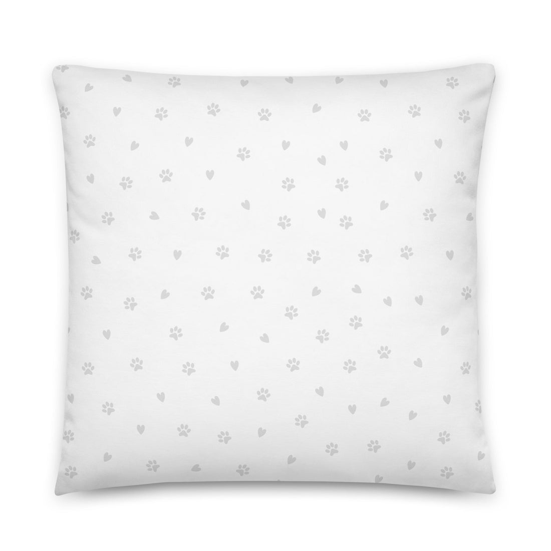 "The Best Things In Life Are Rescued" French Bulldog Throw Pillow | Fawn & White Colored