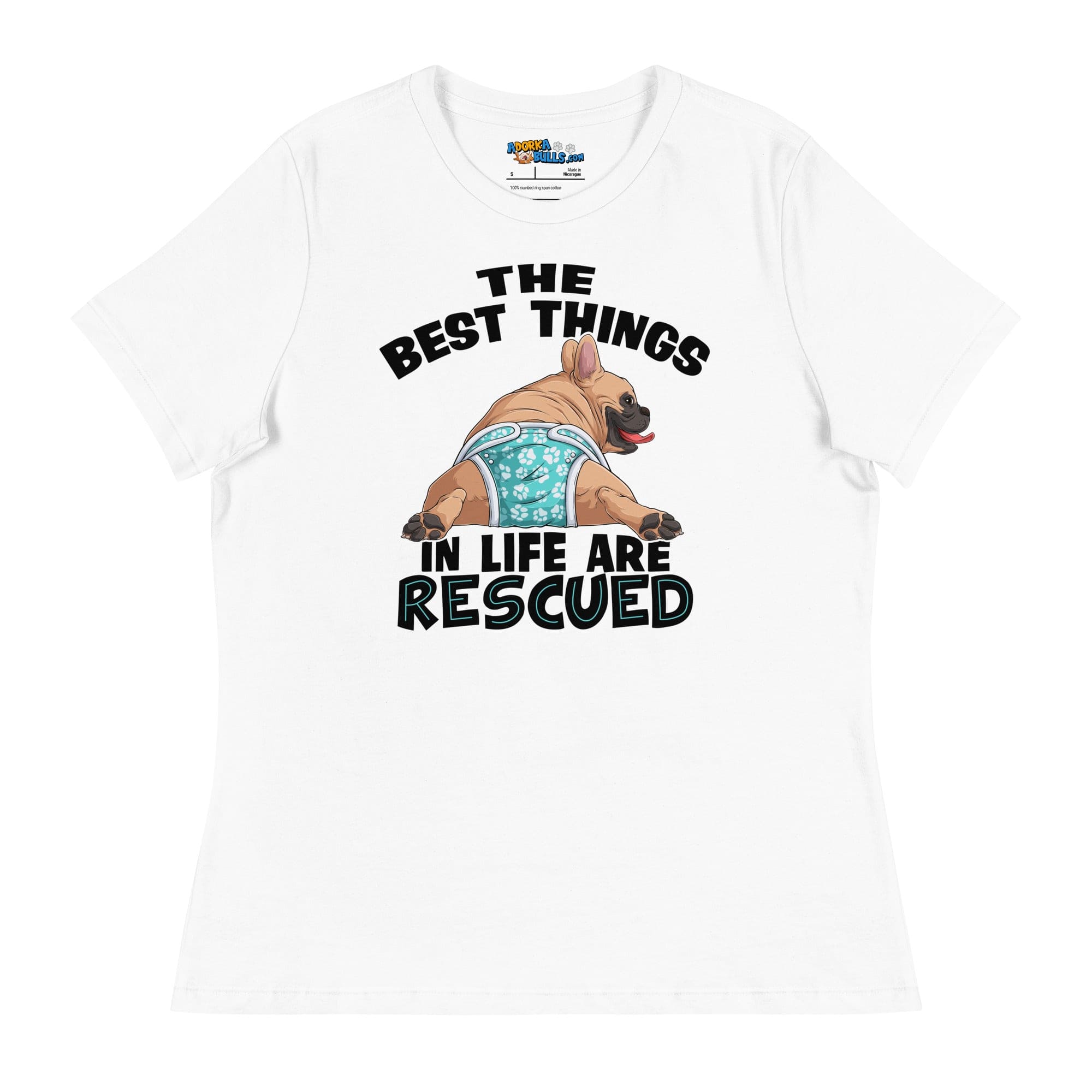 The Best Things In Life Are Rescued Women's Relaxed T - Shirt