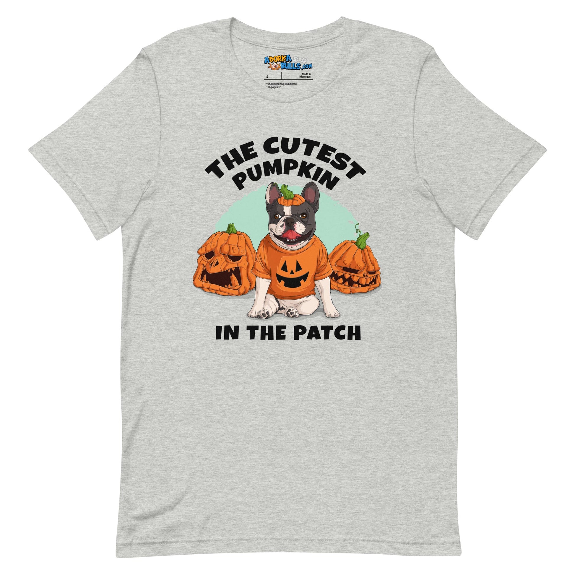 "The Cutest Pumpkin in the Patch" Frenchie Unisex T-Shirt