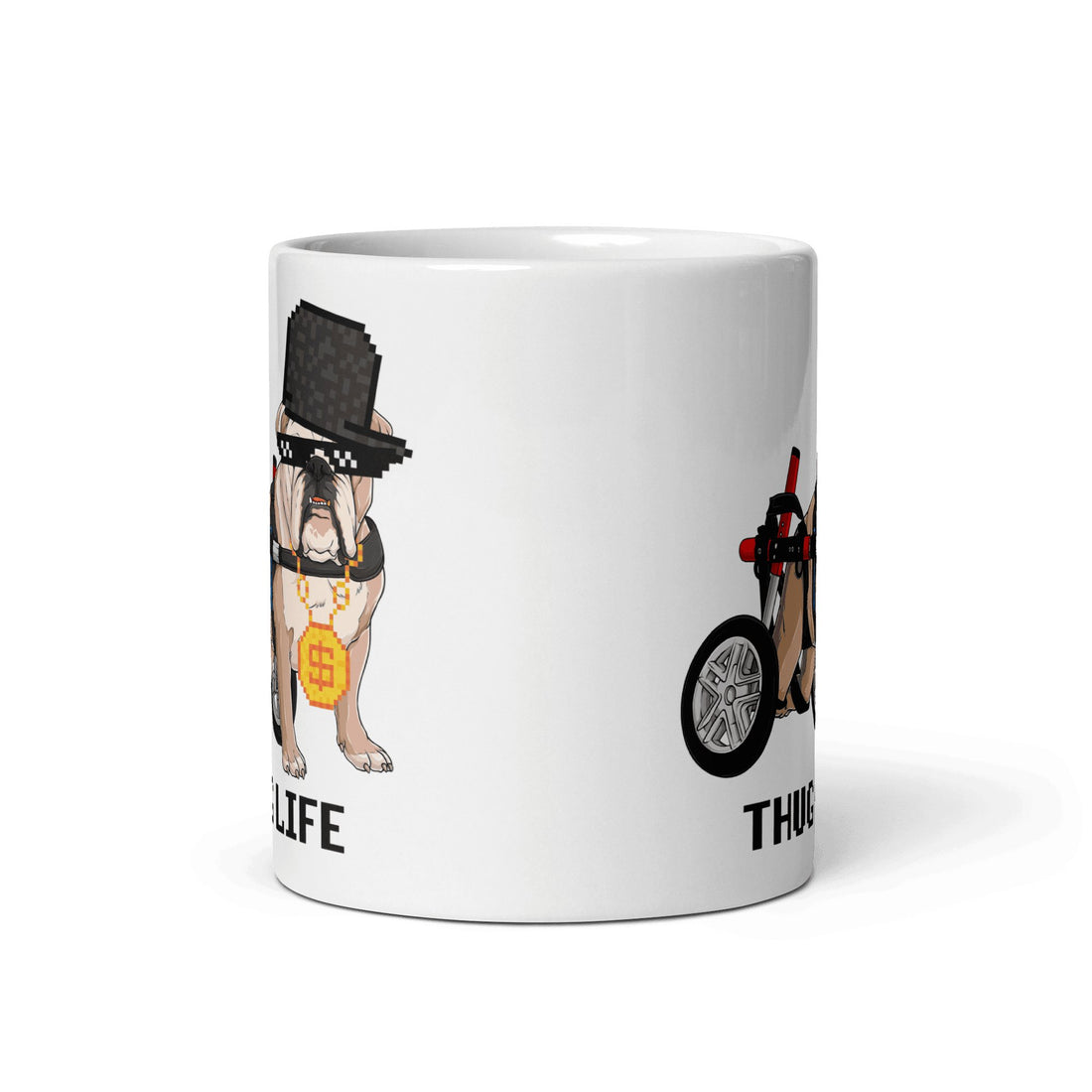 Thug Life White Mug