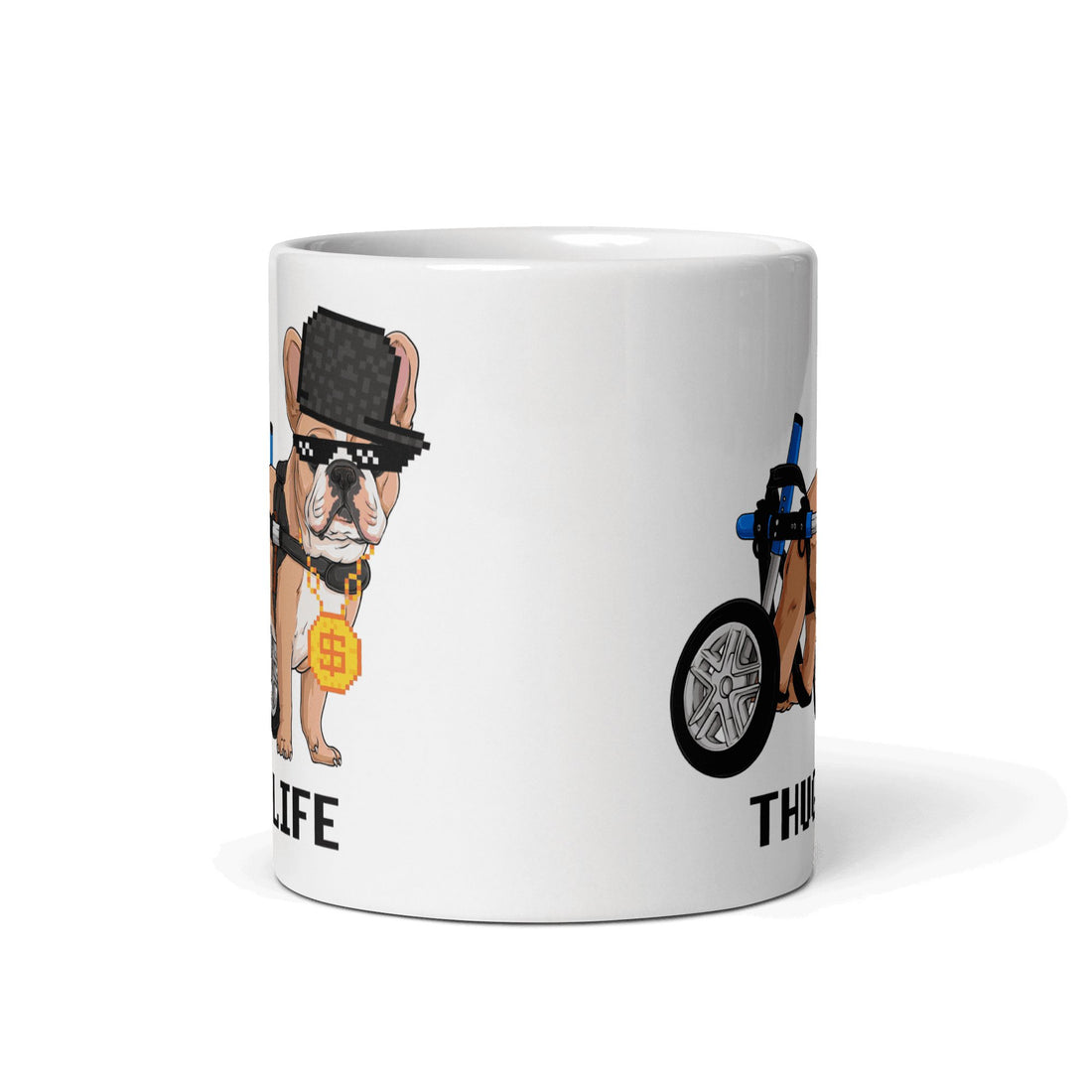 Thug Life White Mug