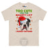 "Too Cute for the Naughty List" Bulldog Men&
