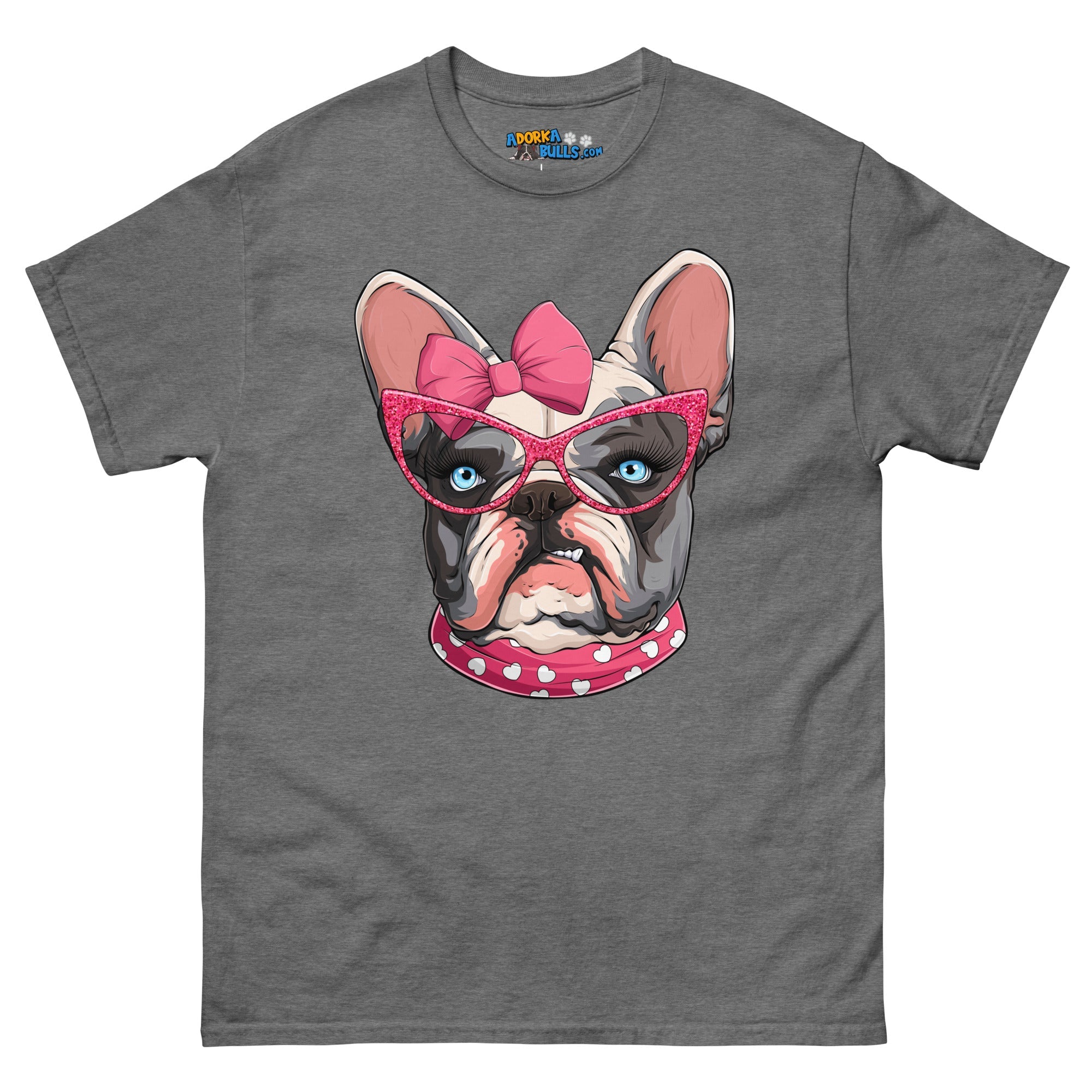 "Too Glam to Give a Woof" Men’s Frenchie T-Shirt