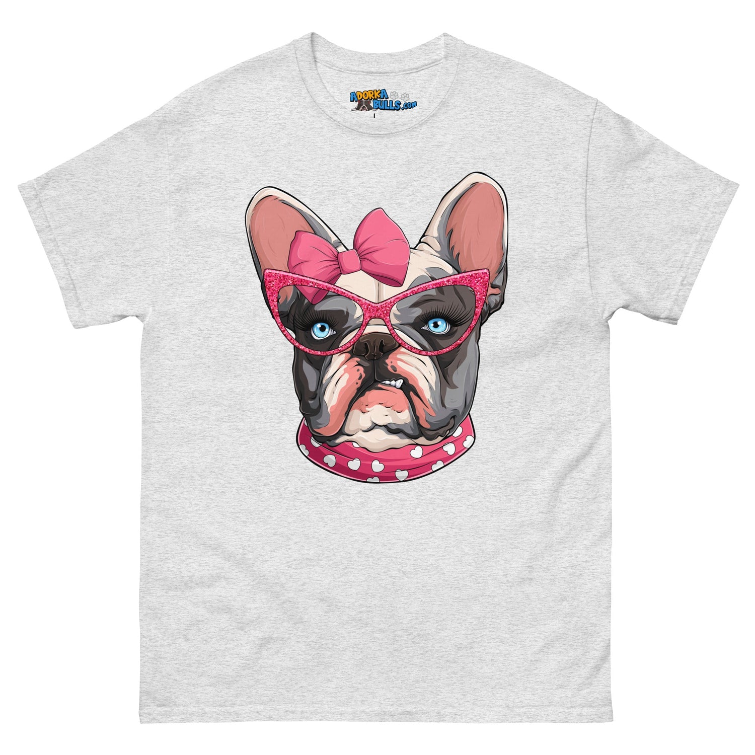 "Too Glam to Give a Woof" Men’s Frenchie T-Shirt