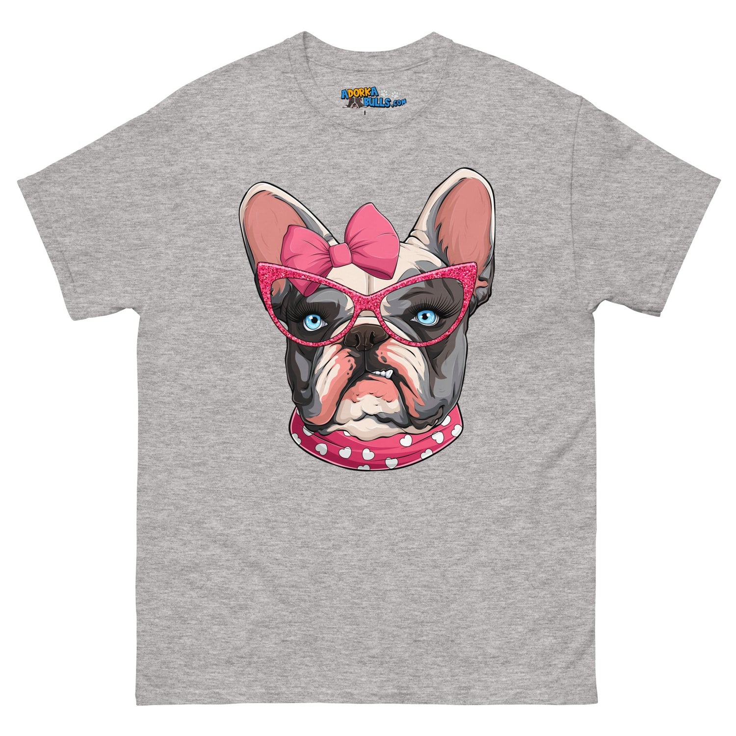 "Too Glam to Give a Woof" Men’s Frenchie T-Shirt
