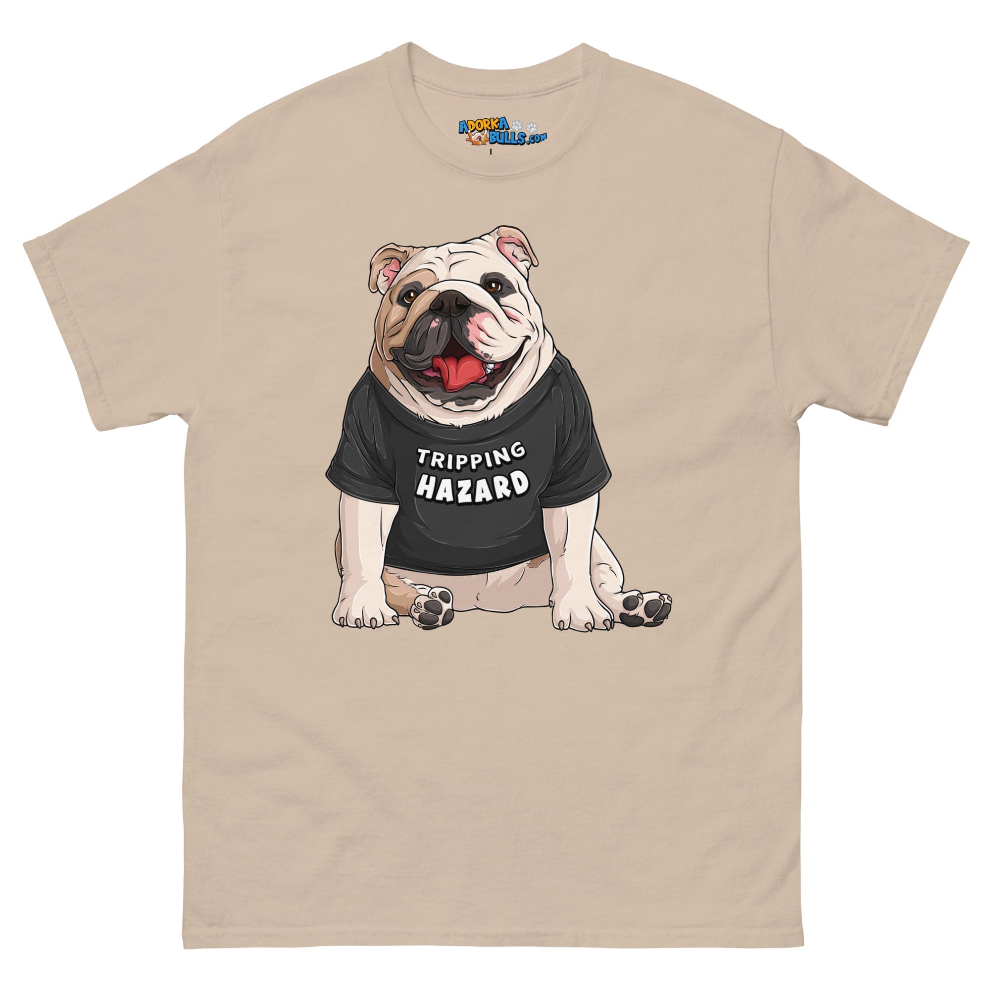 &quot;Tripping Hazard&quot; English Bulldog Men&