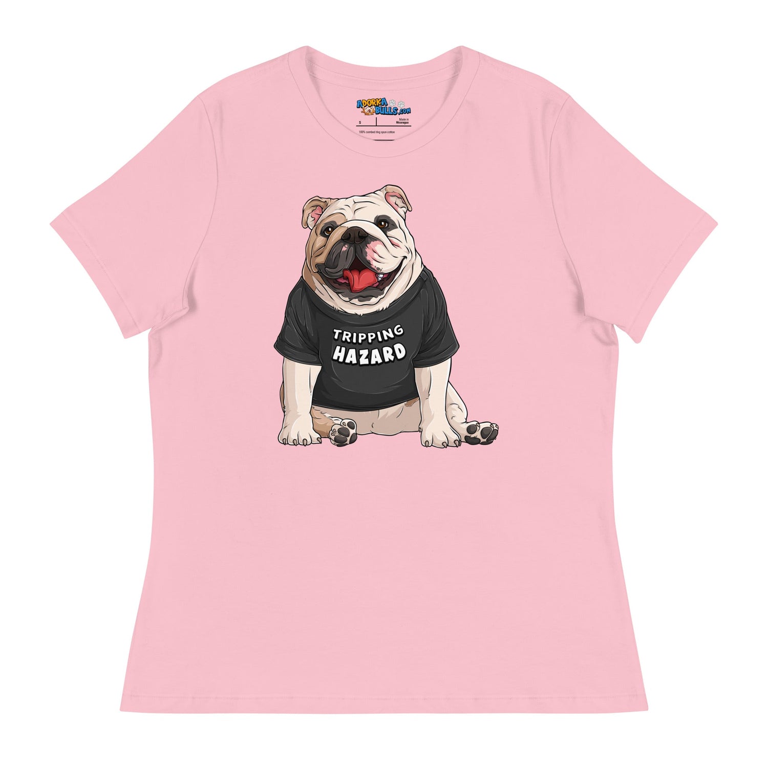 &quot;Tripping Hazard&quot; English Bulldog Women&