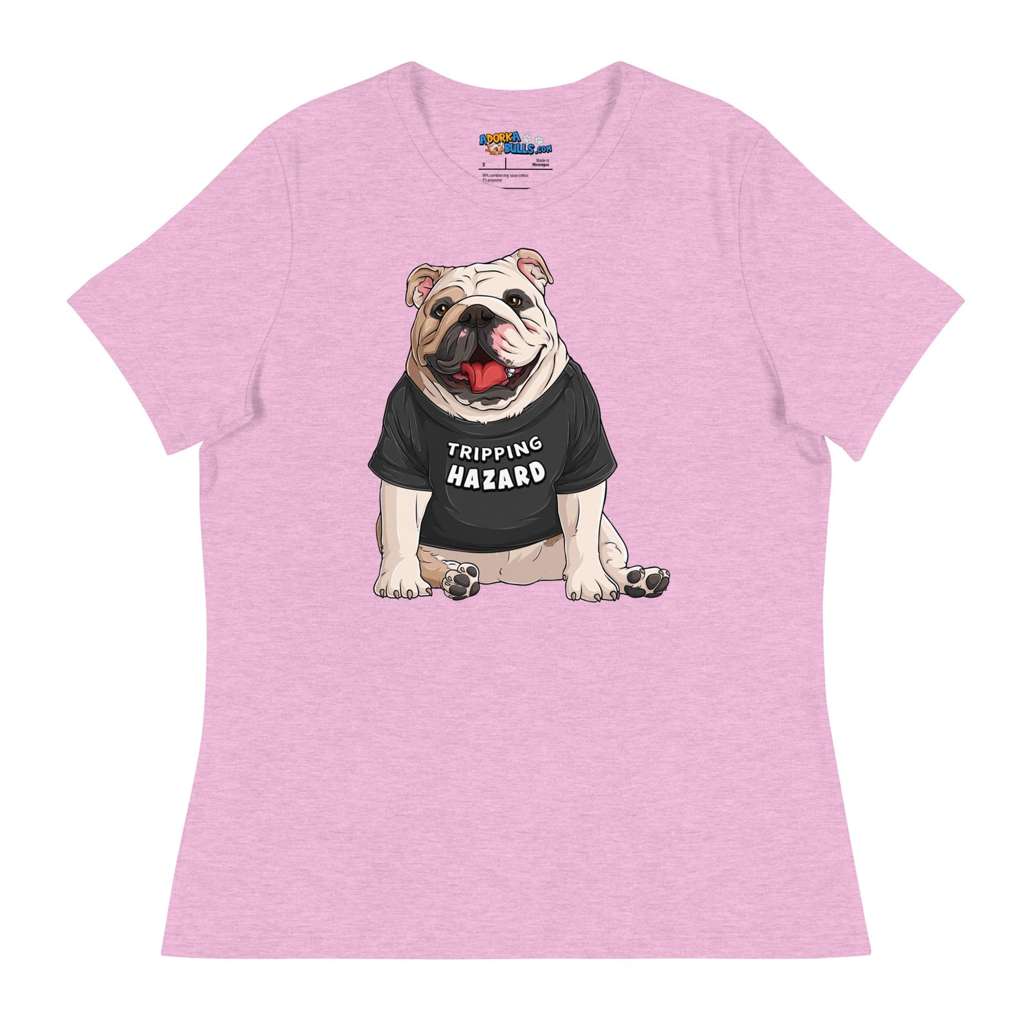 &quot;Tripping Hazard&quot; English Bulldog Women&