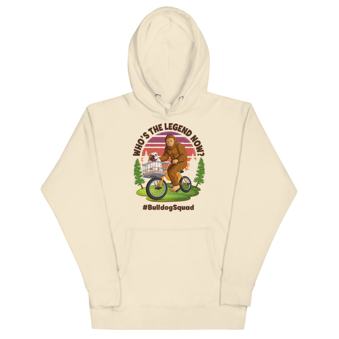 "Who’s the Legend Now?" English Bulldog Squad Unisex Hoodie