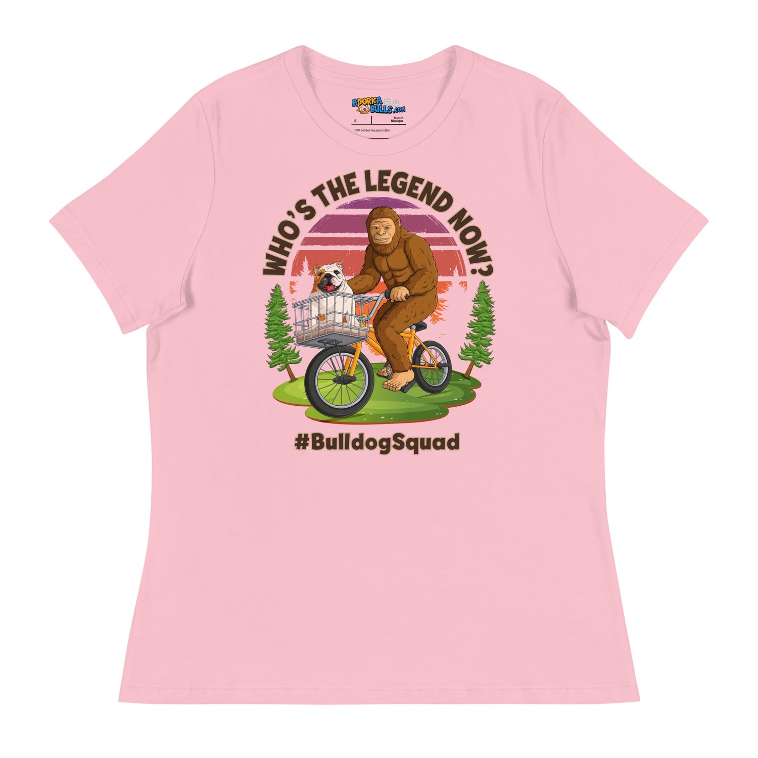 &quot;Who’s the Legend Now?&quot; English Bulldog Squad Women’s Tee