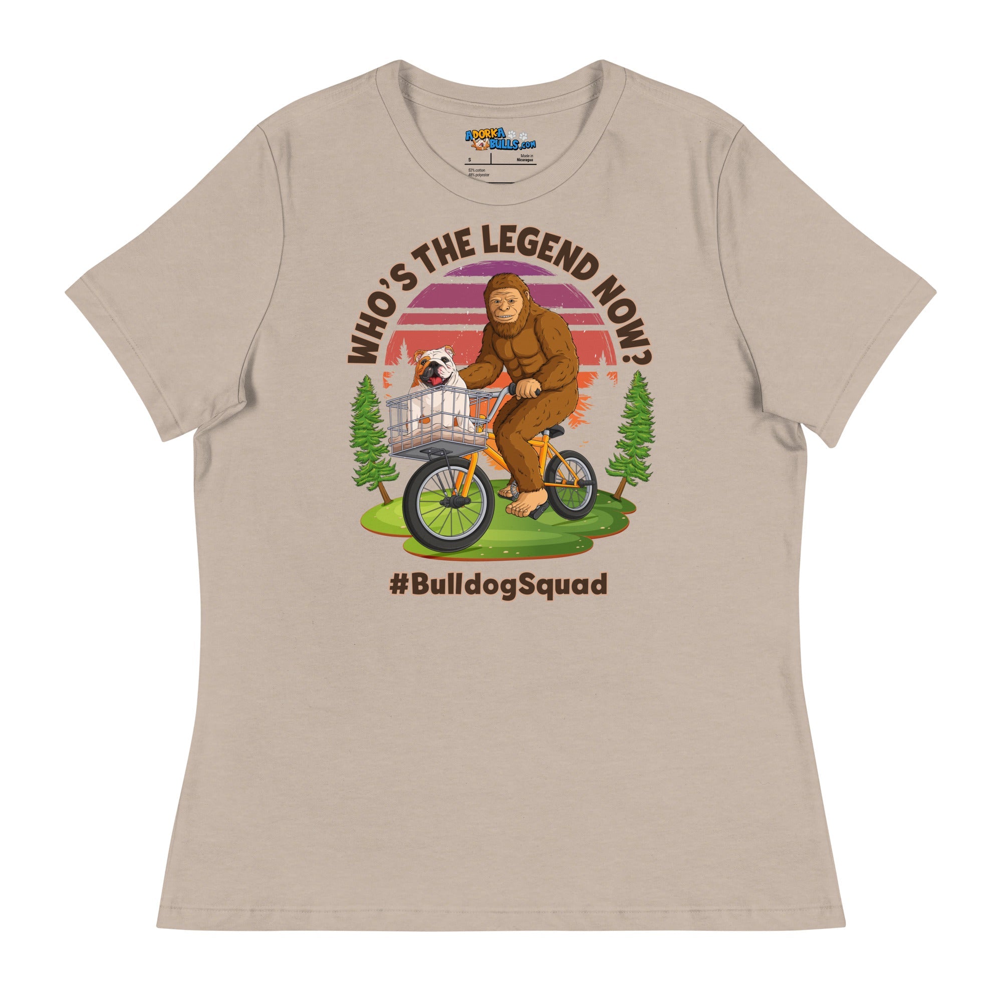 &quot;Who’s the Legend Now?&quot; English Bulldog Squad Women’s Tee