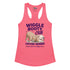 Wiggle Booty Club Racerback Tank | Fawn & White Colored English Bulldog