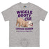Wiggle Booty Club Tee | Fawn & White Colored English Bulldog