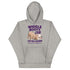 Wiggle Booty Club Unisex Hoodie | B&W Colored English Bulldog