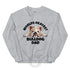 "World’s Okayest Bulldog Dad" Sweatshirt | Fawn & White Colored