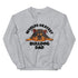 "World’s Okayest Bulldog Dad" Sweatshirt | Tri Colored