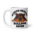 "Worlds Okayest Bulldog Mom" Mug | Tri Colored